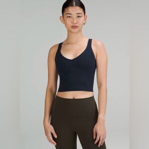 Black Lululemon Align Tank Top Size 2